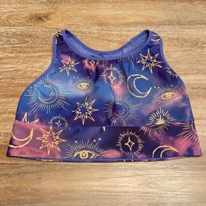 Cosmic sports bra